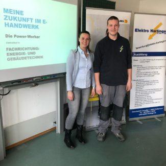 Besuch von Ausbildungsmessen an diversen Schulen im Landkreis 