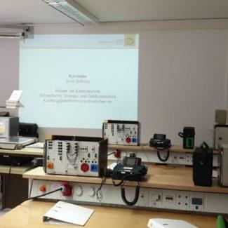 Schulung an der Elektroinnung München 