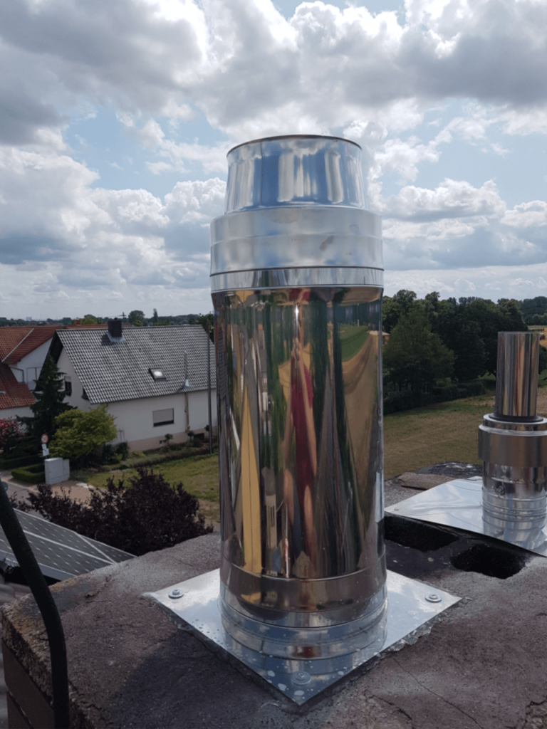 Dachdurchführung in Chrom